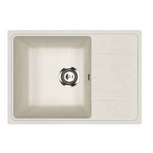 Изображение товара Кухонная мойка Practik PR-M-600-001 60 см искусственный камень белый