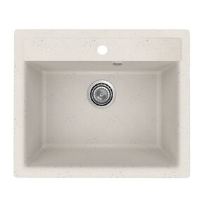 Изображение товара Кухонная мойка Practik PR-M-565-001, 56,5 см, искусственный камень, цвет белый камень