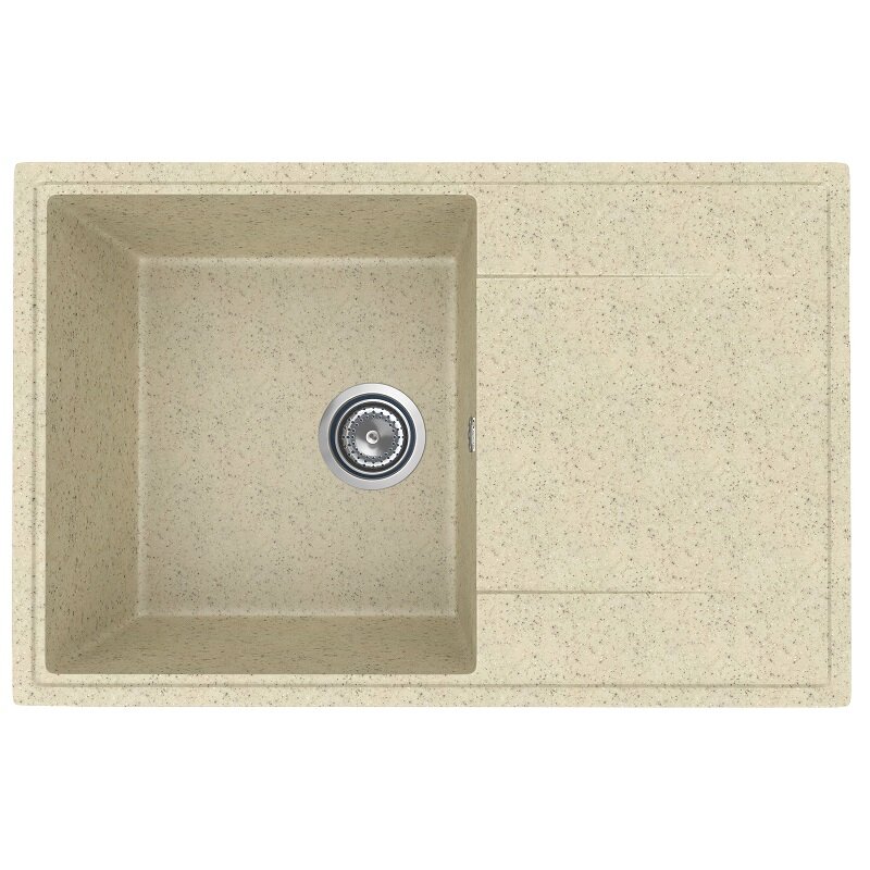 Изображение товара Кухонная мойка Practik PR-M-735-002 искусственный камень бежевый 73,5 см