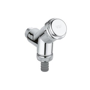 Изображение товара Вентиль Grohe Eggemann 41010000 для раковины, хром, 1/2" наружная резьба