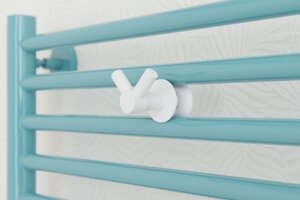 Изображение товара Вешалка для полотенцесушителей Сунержа Виктория 12-2010-0002 белая