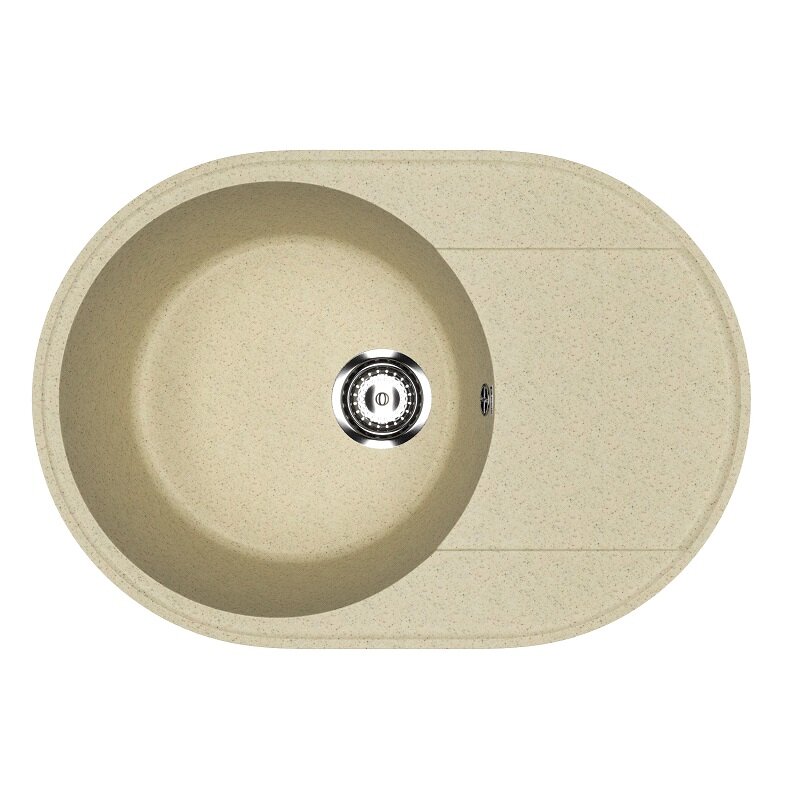 Изображение товара Кухонная мойка Practik PR-M-610-002 61 см искусственный камень бежевый