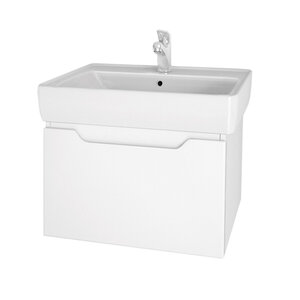 Изображение товара Тумба под раковину Dreja Tiny 99.0902, 60 см, подвесная, цвет белый