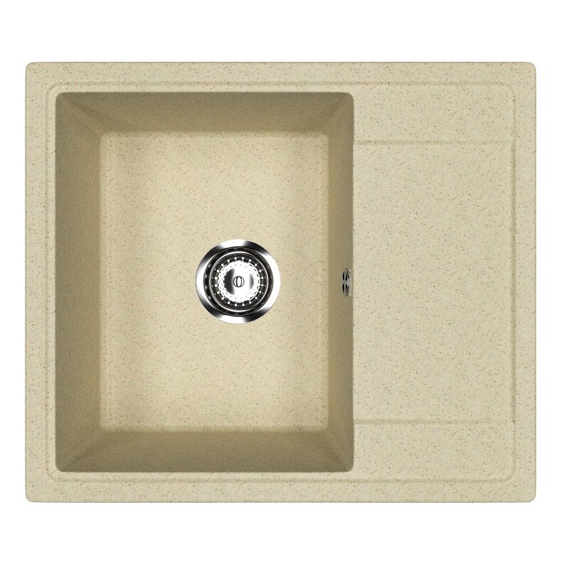 Изображение товара Кухонная мойка Practik PR-M-575-002 искусственный камень 57,5 см бежевый Изображение товара Кухонная мойка Practik PR-M-575-002 искусственный камень 57,5 см бежевый