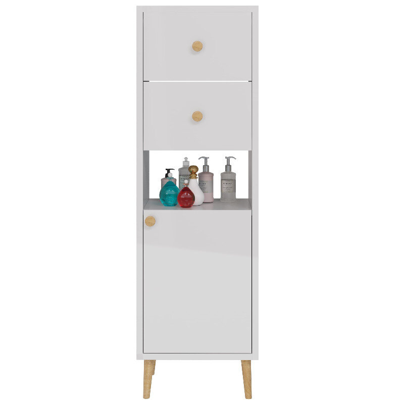 Изображение товара Шкаф Dreja Luno 99.2005 35 см напольный белый глянец