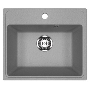Изображение товара Кухонная мойка Practik PR-M-490-003 49 см искусственный камень светло-серый Россия