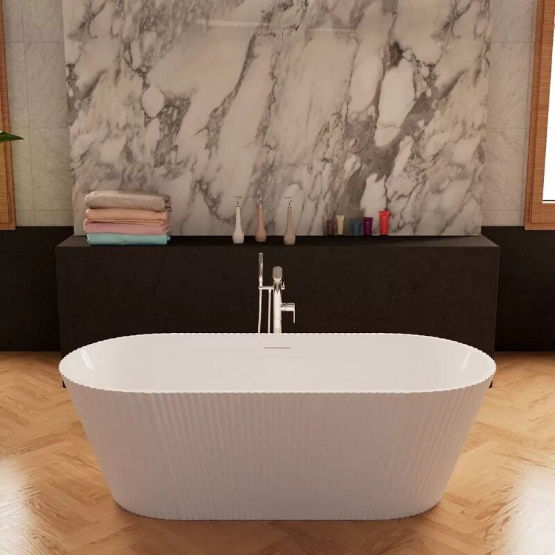 Изображение товара Ванна Frank F6103 White - отдельностоящая, акрил, 1700x750 мм, 215 л, белая