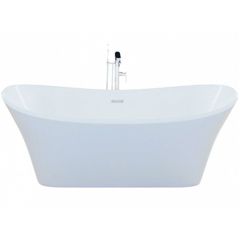 Изображение товара Акриловая ванна Frank F6104 170x75 см белая отдельно стоящая Германия