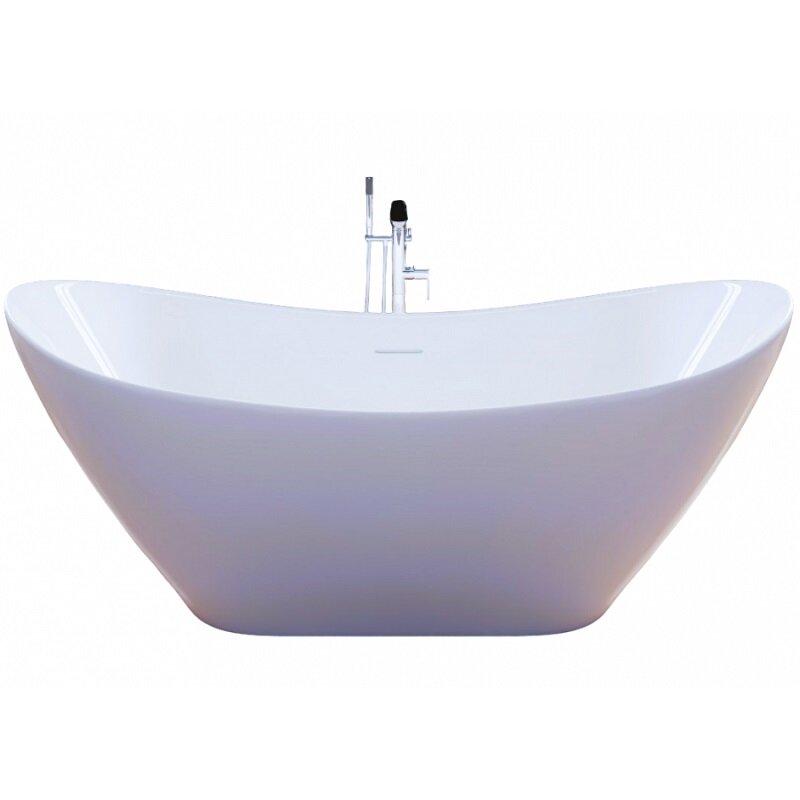 Изображение товара Отдельностоящая акриловая ванна Frank F6107 170 х 75 см белая