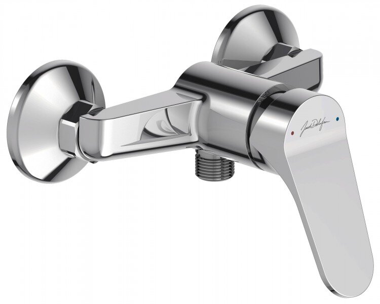 Изображение товара Смеситель Jacob Delafon Brive E75765-CP для душа хром стеновой монтаж