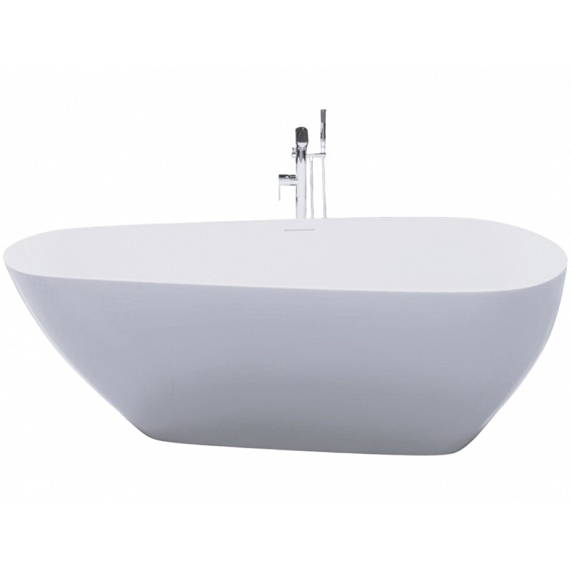 Изображение товара Акриловая ванна Frank F6122 170x75 см белая отдельностоящая Германия