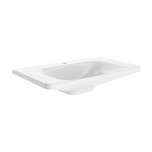 Изображение товара Раковина Jaquar LAS-WHT-91803, 80 см, фарфор, цвет белый