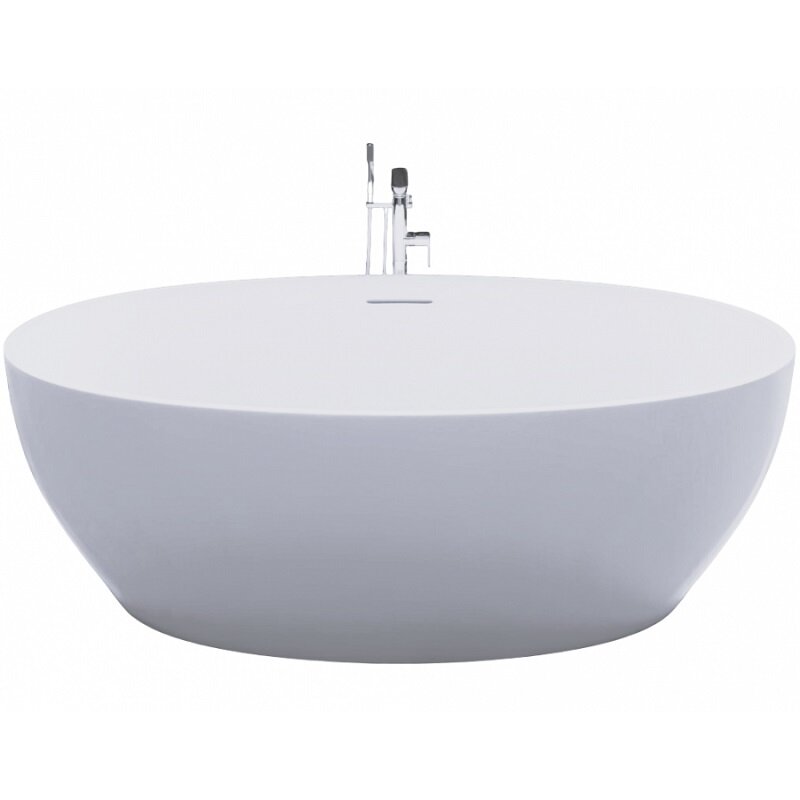 Изображение товара Ванна акриловая Frank F6139 173x103 см белая отдельно стоящая