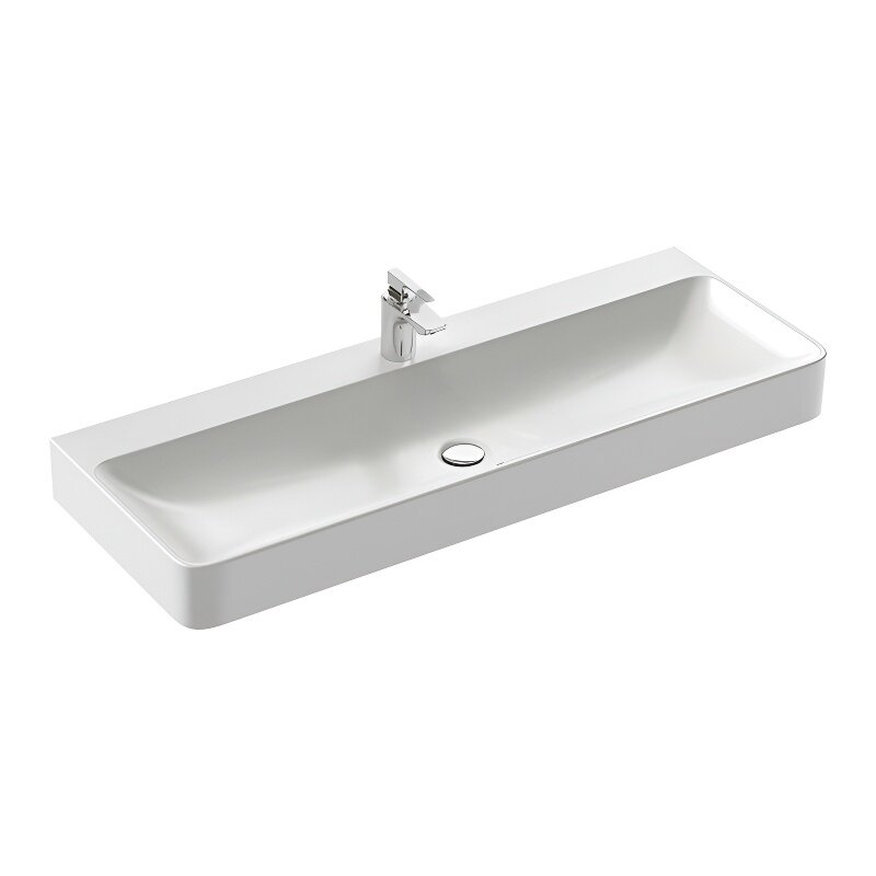 Изображение товара Накладная раковина Jacob Delafon Vox EVA112-00 120х45 см дизайнерская белая