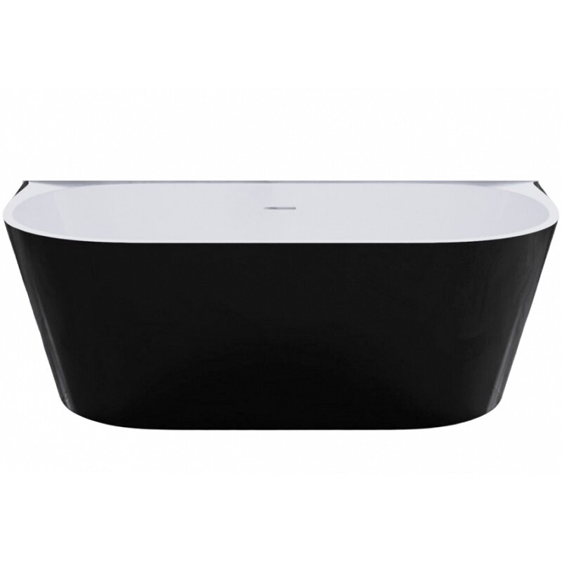 Изображение товара Ванна акриловая Frank F6163, 12531, 170 х 80 см, цвет белый/черный