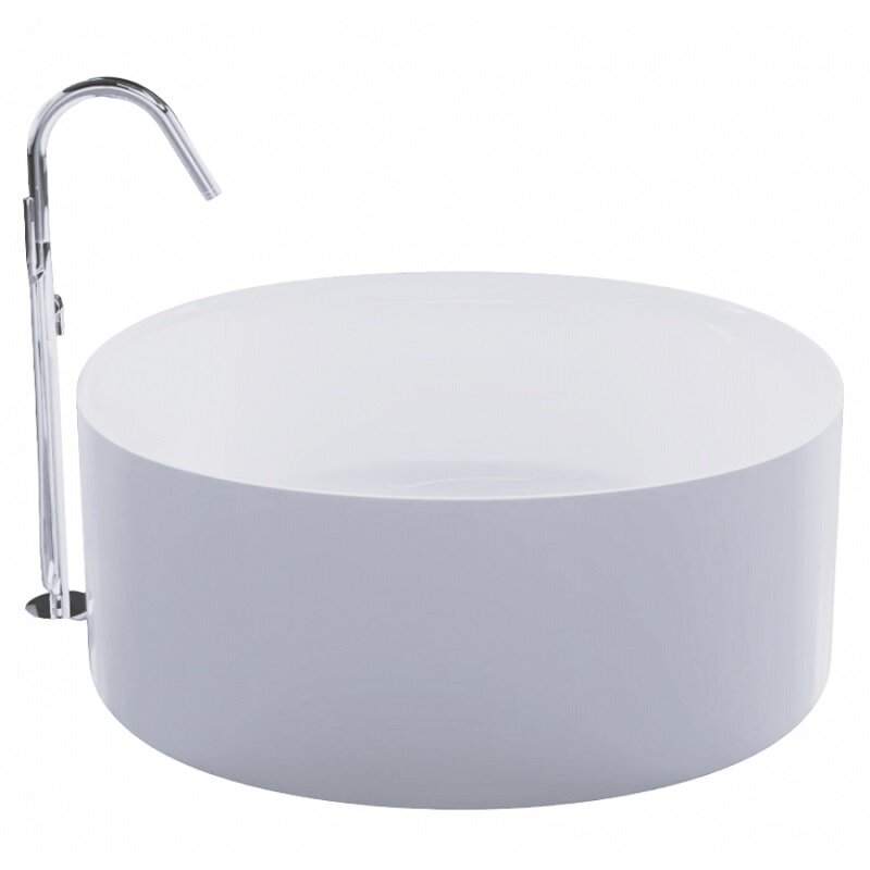 Изображение товара Акриловая ванна Frank F6169 150x150 белая отдельностоящая