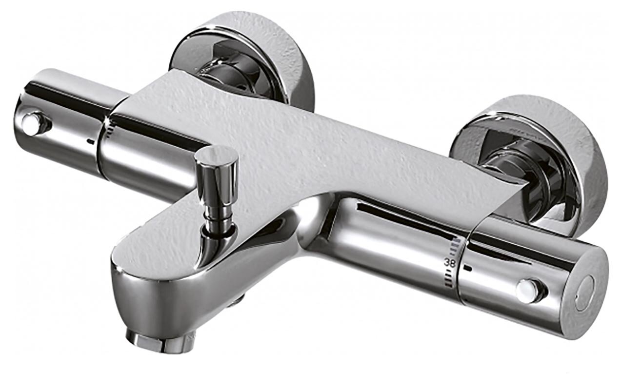 Изображение товара Смеситель Bravat Stream F63984C-01B термостатический для ванны