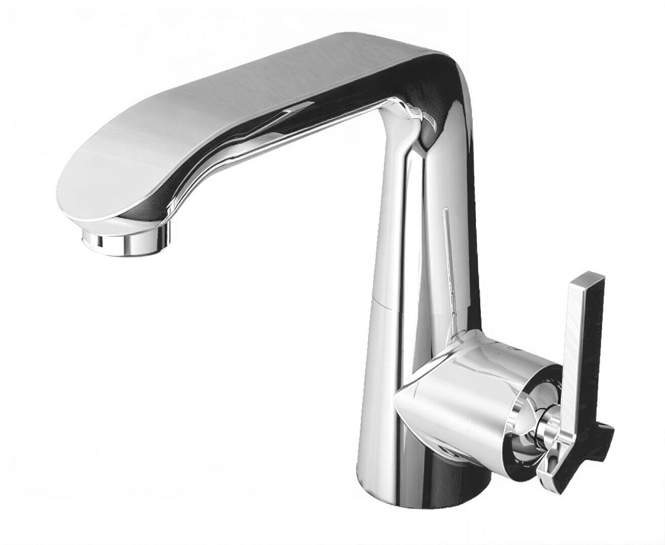 Изображение товара Смеситель Bravat Waterfall F173107C-1 для раковины Изображение товара Смеситель Bravat Waterfall F173107C-1 для раковины