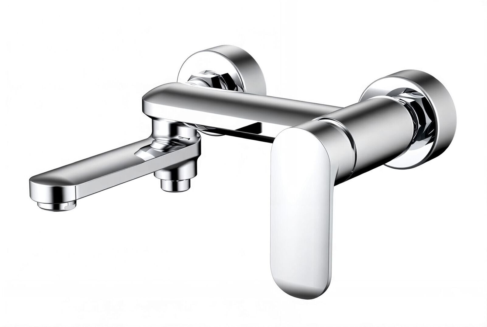 Изображение товара Смеситель Bravat Opal F6125183CP-01-RUS для ванны и душа Изображение товара Смеситель Bravat Opal F6125183CP-01-RUS для ванны и душа