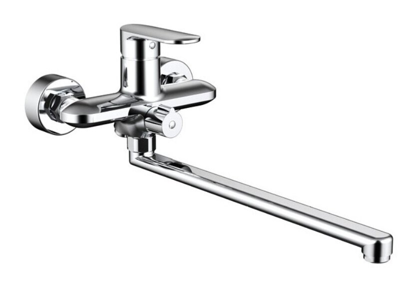 Изображение товара Смеситель Bravat Opal F6125183CP-02L-RUS для ванны