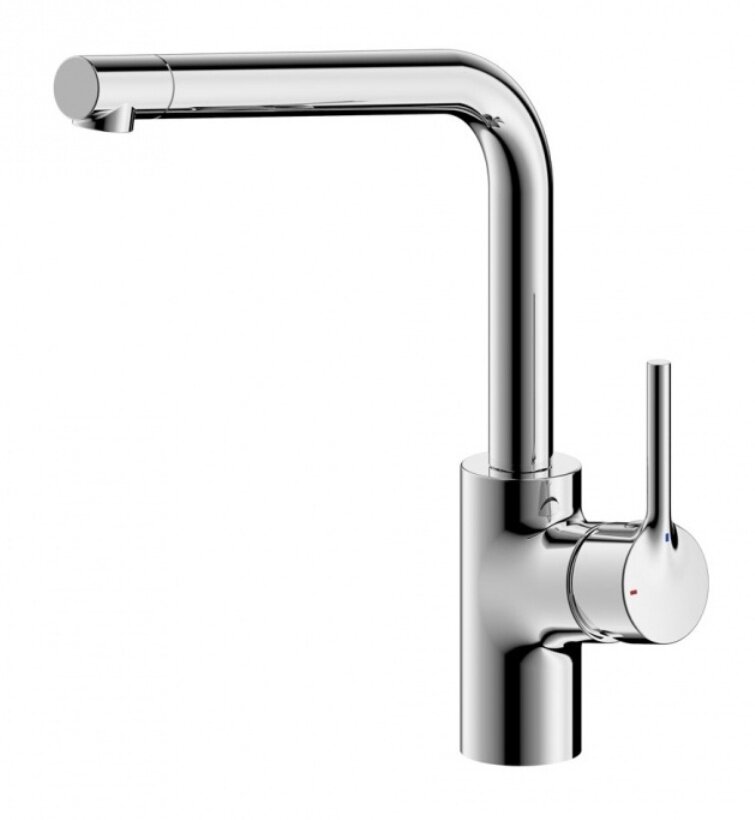 Изображение товара Смеситель Bravat Palace F7172217CP-1-RUS для кухонной мойки с Г-образным изливом