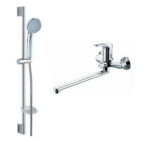 Изображение товара Комплект для ванной комнаты Bravat Eco F00414C