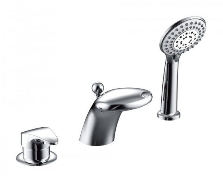 Изображение товара Смеситель Bravat Cobra F5140197CP-1-RUS для ванны