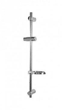 Изображение товара Штанга для душа Bravat с мыльницей 75 см хром D150CP-1-RUS