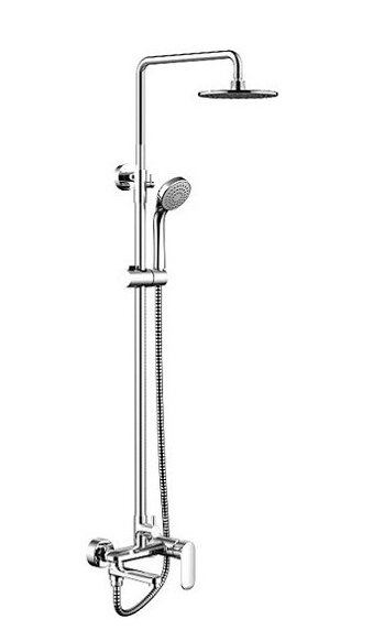 Изображение товара Душевая система Bravat Opal F6125183CP-A3-RUS-C с изливом