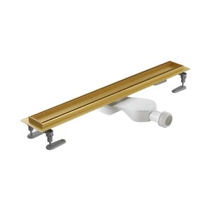 Изображение товара Дренажный канал Excellent Stilio, INEX.1515.800.P.GL, 80 см, вставка под плитку золото