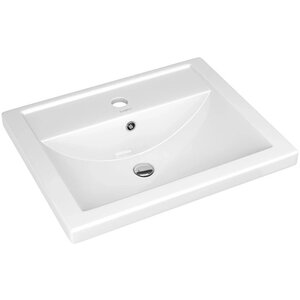 Изображение товара Раковина Aqwella Фостер 50 см белая встроенная керамическая