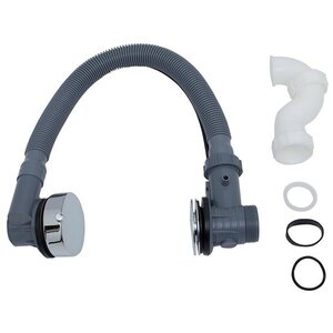 Изображение товара Слив-перелив для ванны Aquanet A1850 75 см хром автоматический клик-клак