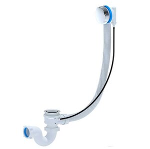 Изображение товара Слив-перелив для ванны Aquanet EMS701 70 см хром полуавтоматический