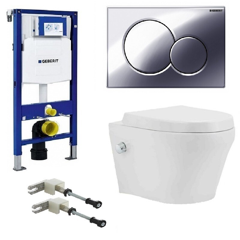 Изображение товара Инсталляция Geberit Duofix с безободковым унитазом BeWash Metison и функцией биде