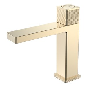 Изображение товара Смеситель для раковины Boheme Quad 159-G золото глянцевое латунь электрический