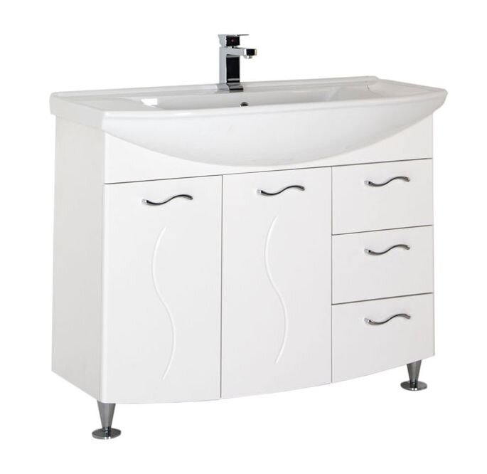 Изображение товара Тумба под раковину Aquanet Моника 105, напольная 00186772