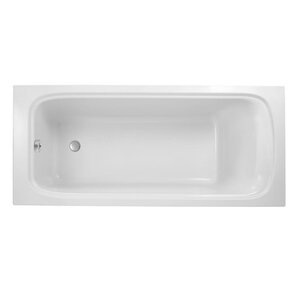 Изображение товара Ванна из искусственного камня Jacob Delafon Elit E6D361RU-00, 170 х 70 см, с каркасом, слив-перелив в подарок, белая