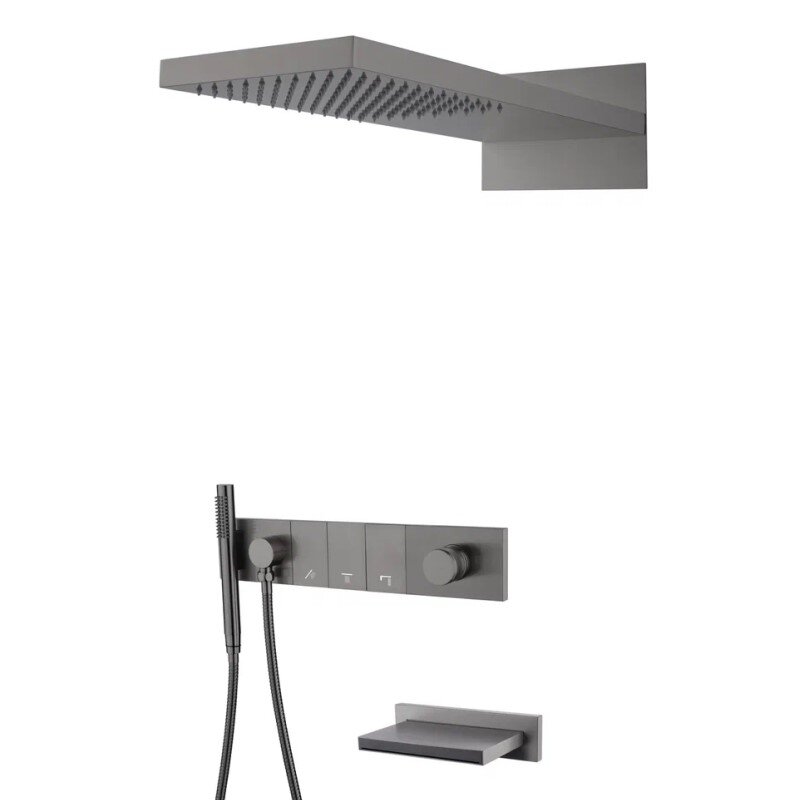 Изображение товара Душевая система Boheme Zodiac с изливом на 3 потребителя