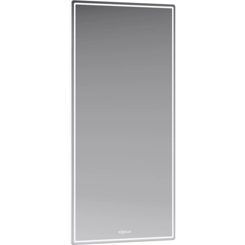 Изображение товара Зеркало Aqwella UM UM0205 с подсветкой, размеры 50х100 см, белое