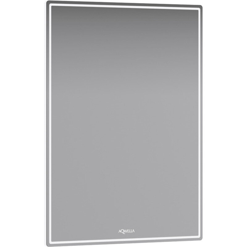 Изображение товара Зеркало Aqwella UM0206 с подсветкой для ванной 60х80 см белое