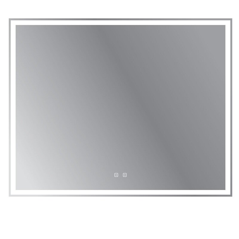 Изображение товара Зеркало с подсветкой, голосовым управлением и подогревом BelBagno 100 см