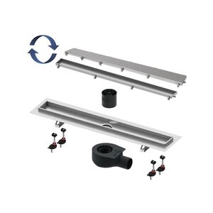 Изображение товара Дренажный канал TECE TECElinus 15103069 60 см нержавеющая сталь серый Изображение товара Дренажный канал TECE TECElinus 15103069 60 см нержавеющая сталь серый