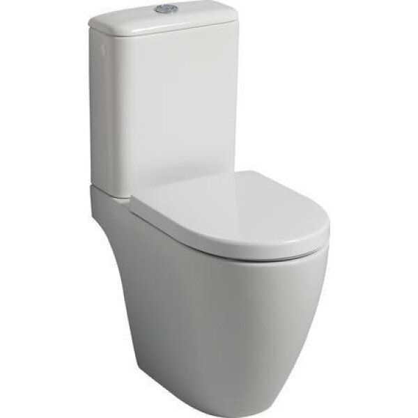 Изображение товара Напольный безободковый унитаз Geberit iCon с двухрежимным сливом