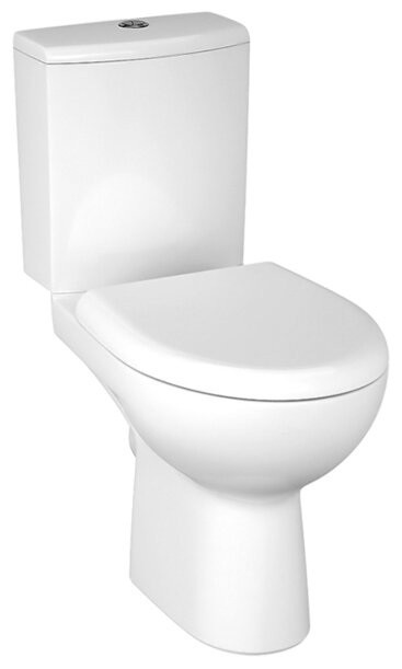Изображение товара Напольный безободковый унитаз Cersanit Nature S-KO-NTR011-3/5-COn-DL-w, сиденье микролифт