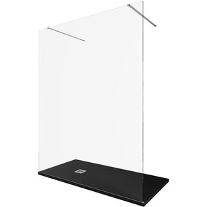 Изображение товара Душевая стенка Allen Brau Infinity 2 Walk In 160 см стекло прозрачное серебро браш