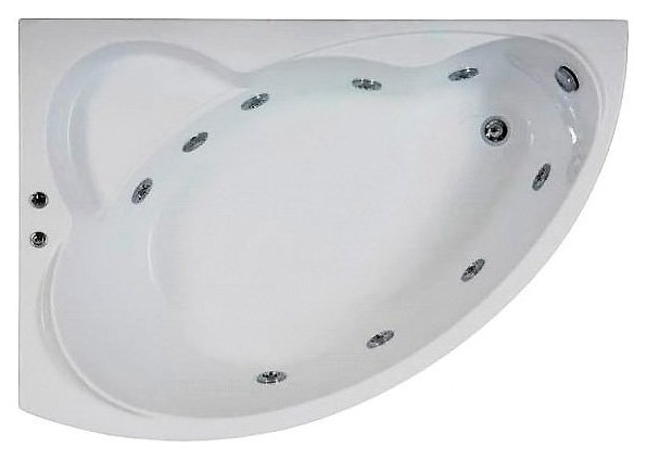 Изображение товара Ванна гидромассажная Bas Лагуна (Laguna) L/R 170 х 110 см