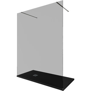 Изображение товара Душевая стинка Allen Brau Infinity 2 Walk In 160 см стекло тонированное серебро