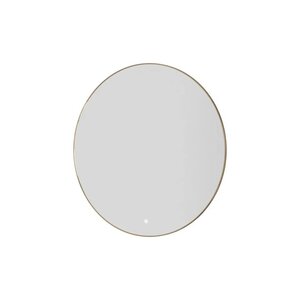 Изображение товара Зеркало Boheme 545-80-G с подсветкой, 80 см, золотой металл, сенсорный выключатель