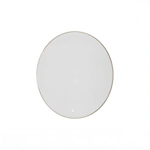 Изображение товара Зеркало Armadi Art Modern 545-80-G, 80 см, с подсветкой, сенсорный выключатель, антизапотевание, рама металл золото