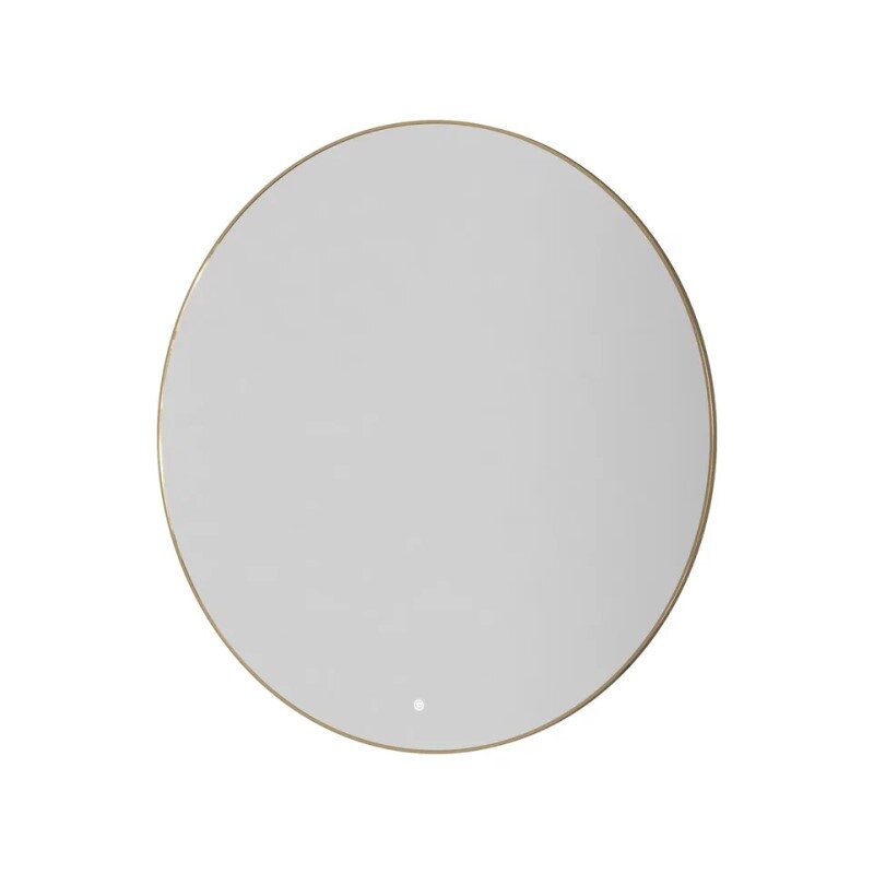 Изображение товара Зеркало Boheme 545-100-G, 100 см, с подсветкой, сенсорный выключатель, антизапотевание, рама металл золото